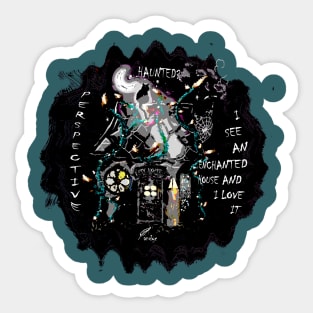 ENCHANTED HOUSE INTENSE GR Sticker